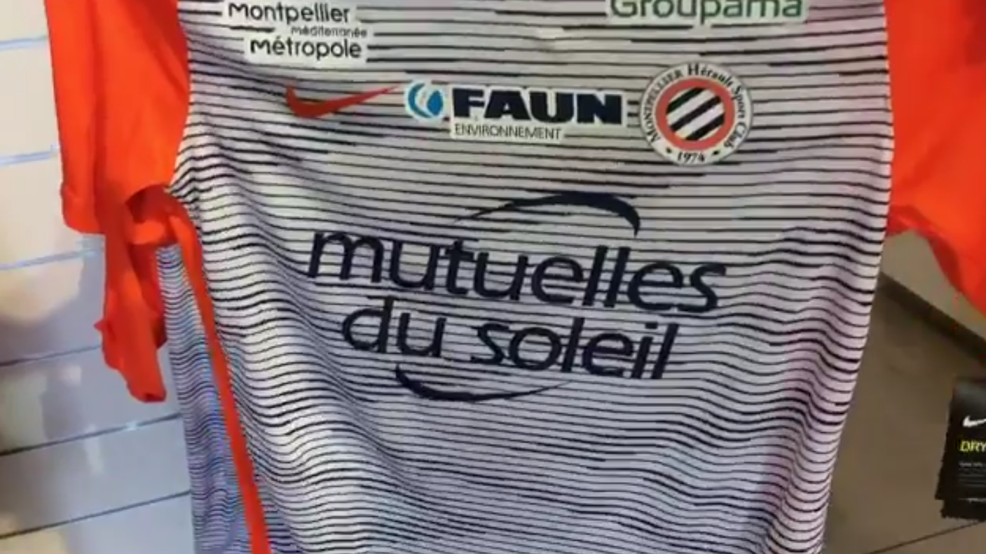 Maillot MONTPELLIER vente