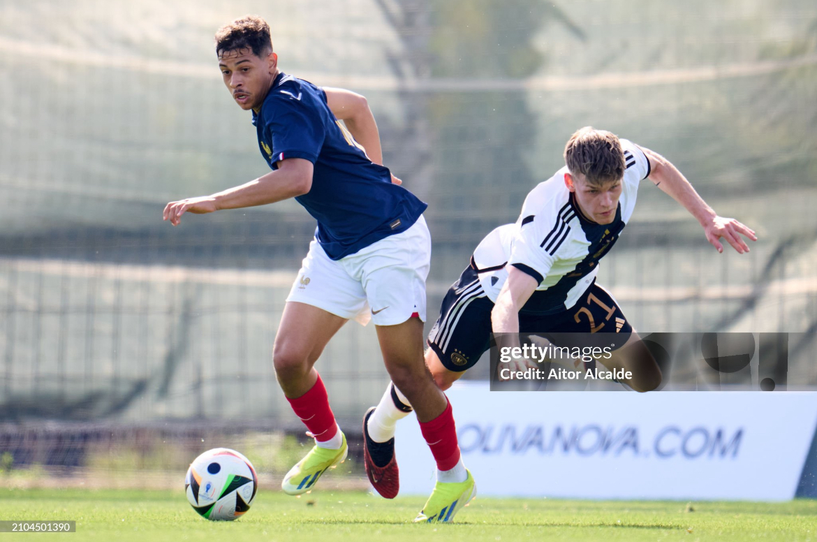 Khalil Fayad décisif avec l’équipe de France U20 face à l’Allemagne U20 thumbnail