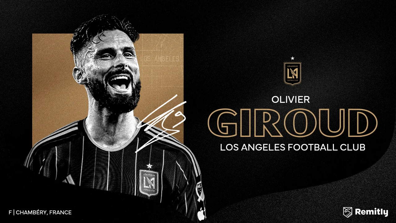 Olivier Giroud heeft zich officieel gecommitteerd aan Los Angeles! miniatuur